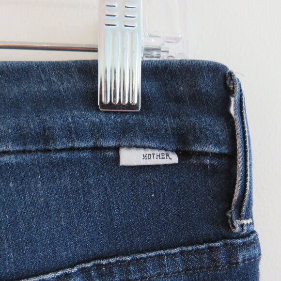 MOTHER High Waisted Looker Ankle Fray Jeans in Tongue and Chic - Size 30 - Picture 12 of 16